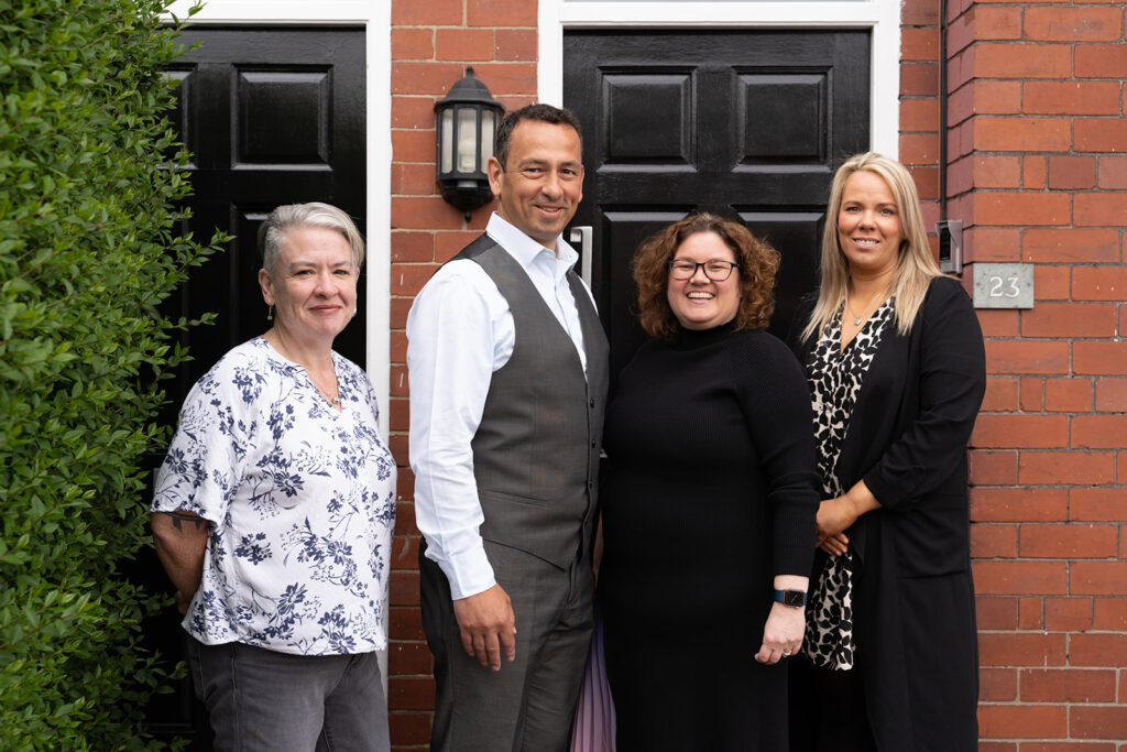 The Kerrigans Property team outside their Doncaster office